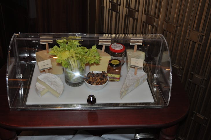 Cheese tray in Crown Grill on Royal Princess - Royal Princess