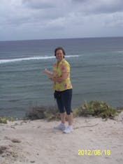 Grand Turk Island - A lookout that we stopped at on the dune buggy excursion.