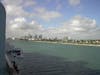 Miami Skyline as seen from Balcony