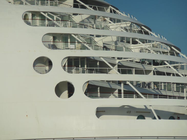 Aft superstructure - Explorer of the Seas