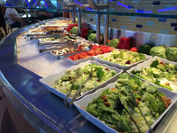 Lido buffet - Carnival Ecstasy