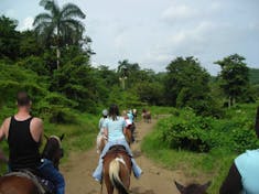 San Juan, Puerto Rico - Horseback riding through the rain forest