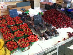 Toulon, France - Berries at the market in Aix