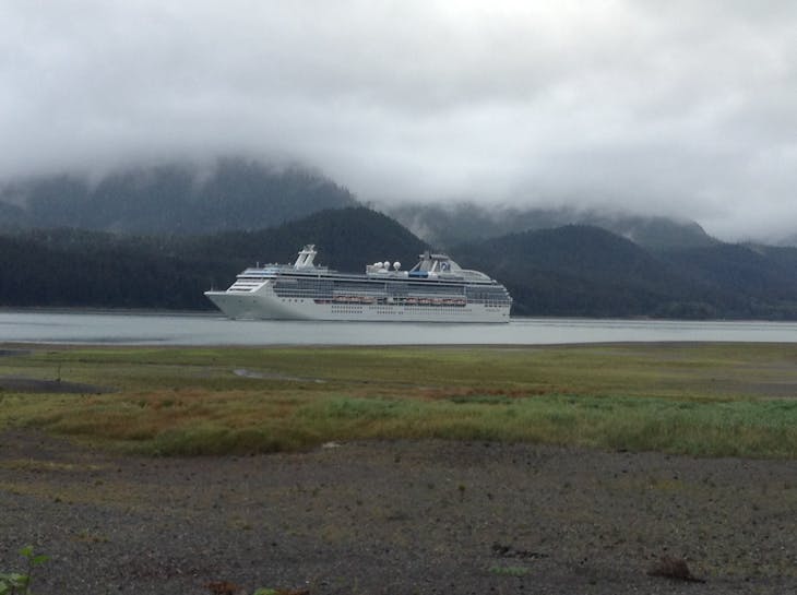 Leaving Juneau - Coral Princess
