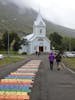 The main drag in Seydisfjordur