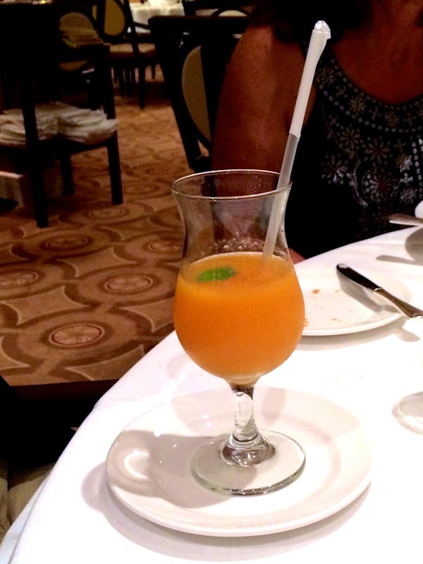 Fruit Soup in a Glass - Regal Princess