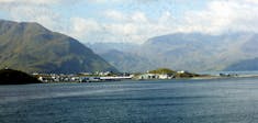 Dutch Harbor, Alaska - View from the ship after leaving Dutch Harbor