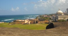 San Juan, Puerto Rico - The view from the top of the fort