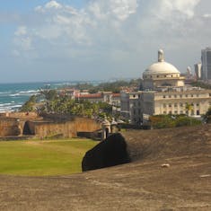 The view from the top of the fort