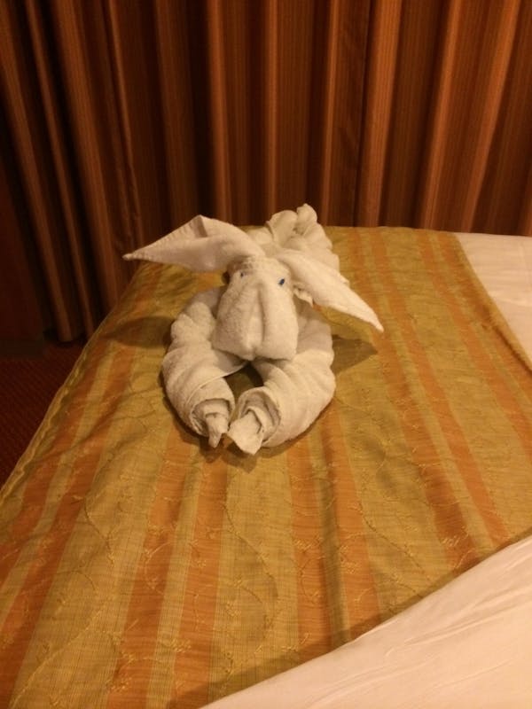 Towel animal - Carnival Ecstasy