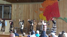 Dancers at the Alaska Native Heritage Center