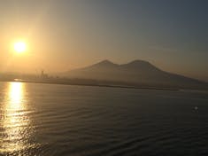 Naples, Italy - Mt. Vesuvius at sunrise
