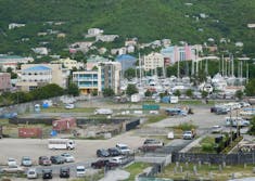 Tortola, British Virgin Islands - The port area