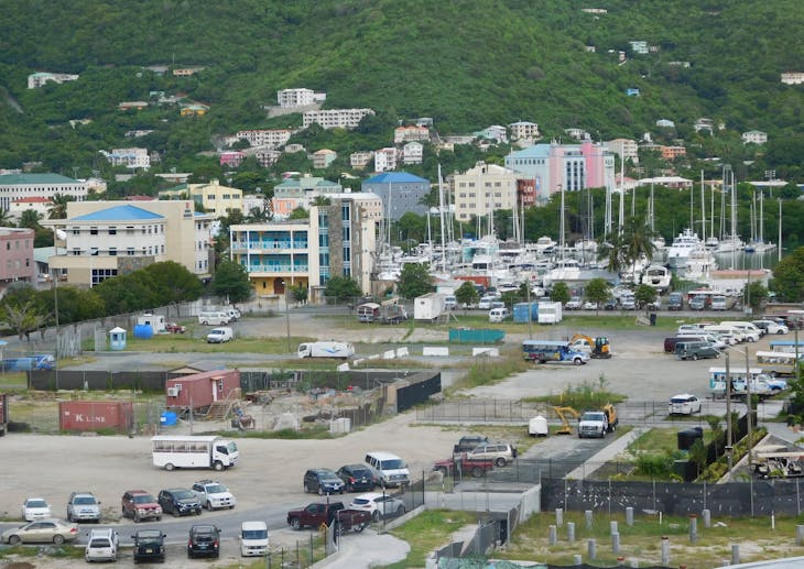 Tortola, British Virgin Islands - The port area