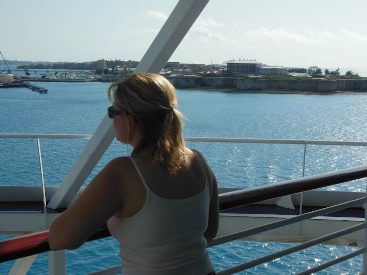 King's Wharf, Bermuda - Aft "obstructed" view.