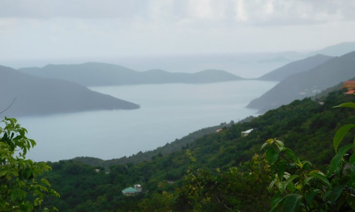 Tortola, British Virgin Islands - The view from one of the mountain roads