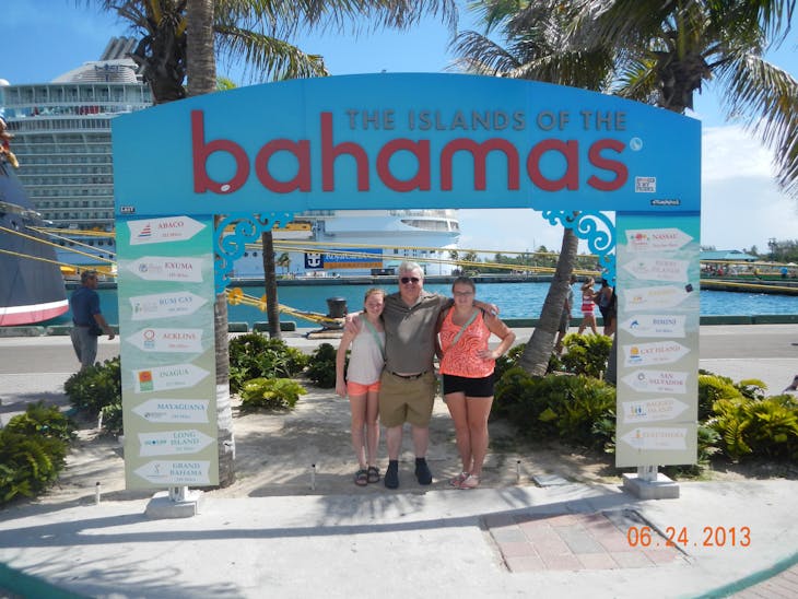 Nassau, Bahamas - First cruise, first port