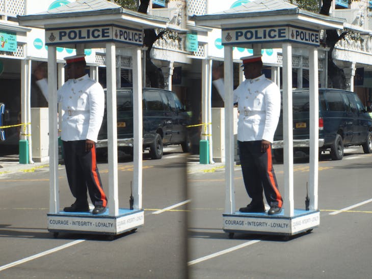 Nassau, Bahamas - Nassau Traffic Officer