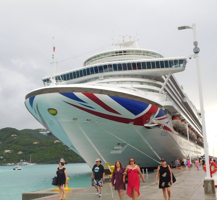 Tortola, British Virgin Islands - The P & O Azura