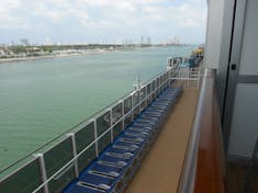 Promenade Deck from Cabin 6287