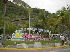 Philipsburg, St. Maarten - Roundabout in St. Maarten