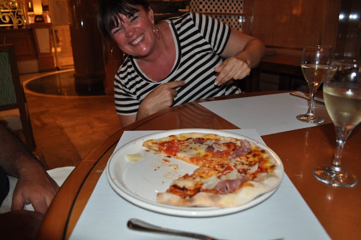 Pizza at Alfredo's on Royal Princess - Royal Princess