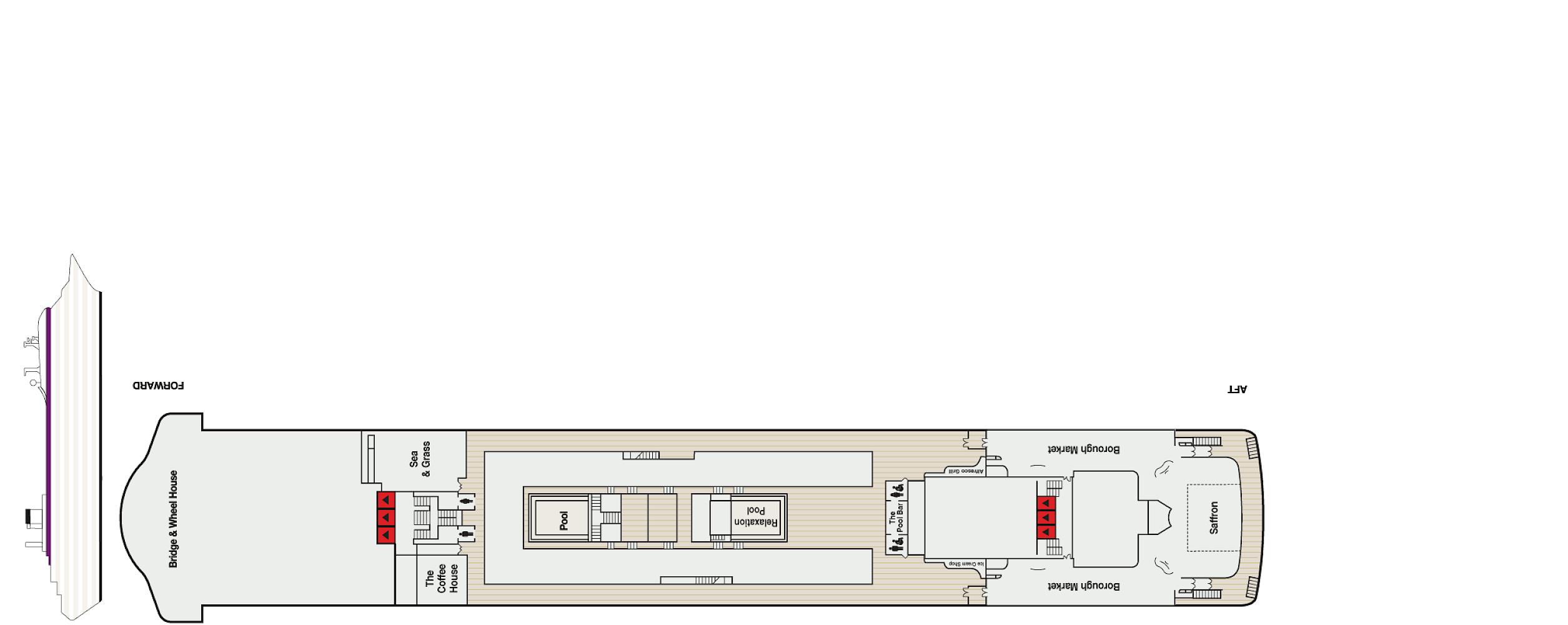 Deck 12 - The Lido Deck