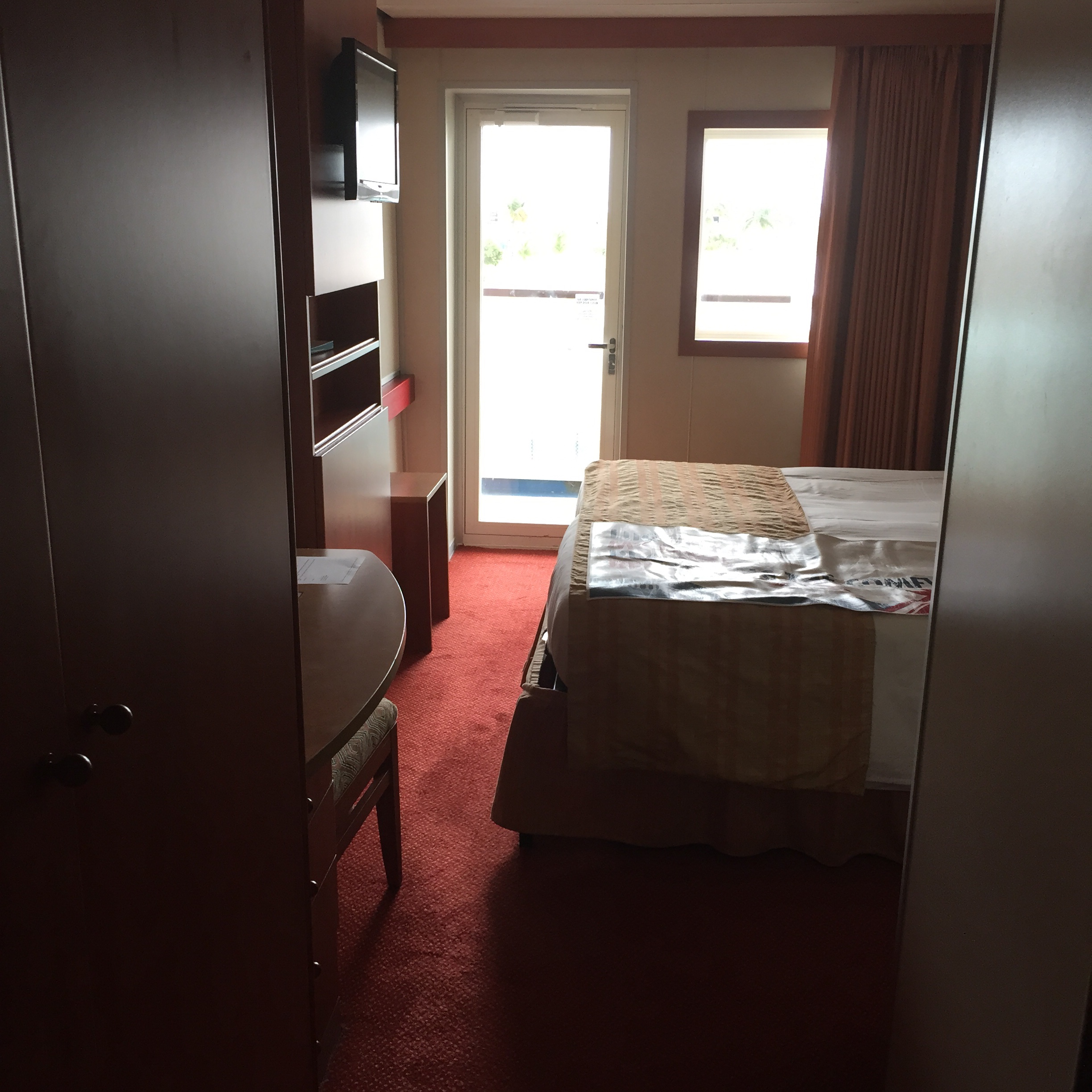 Oceanview Cabin M138 On Carnival Ecstasy Category 6c