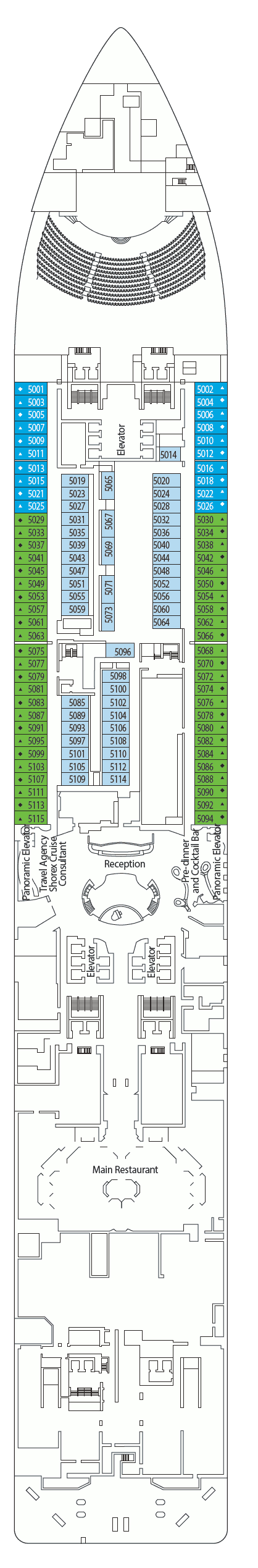 MSC Meraviglia deck plans - Cruiseline.com